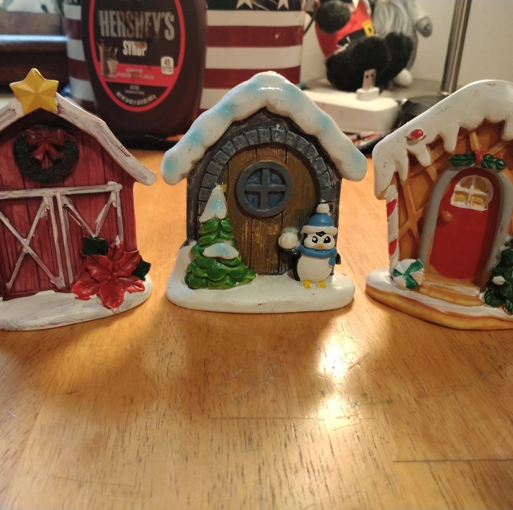 Christmas houses decor